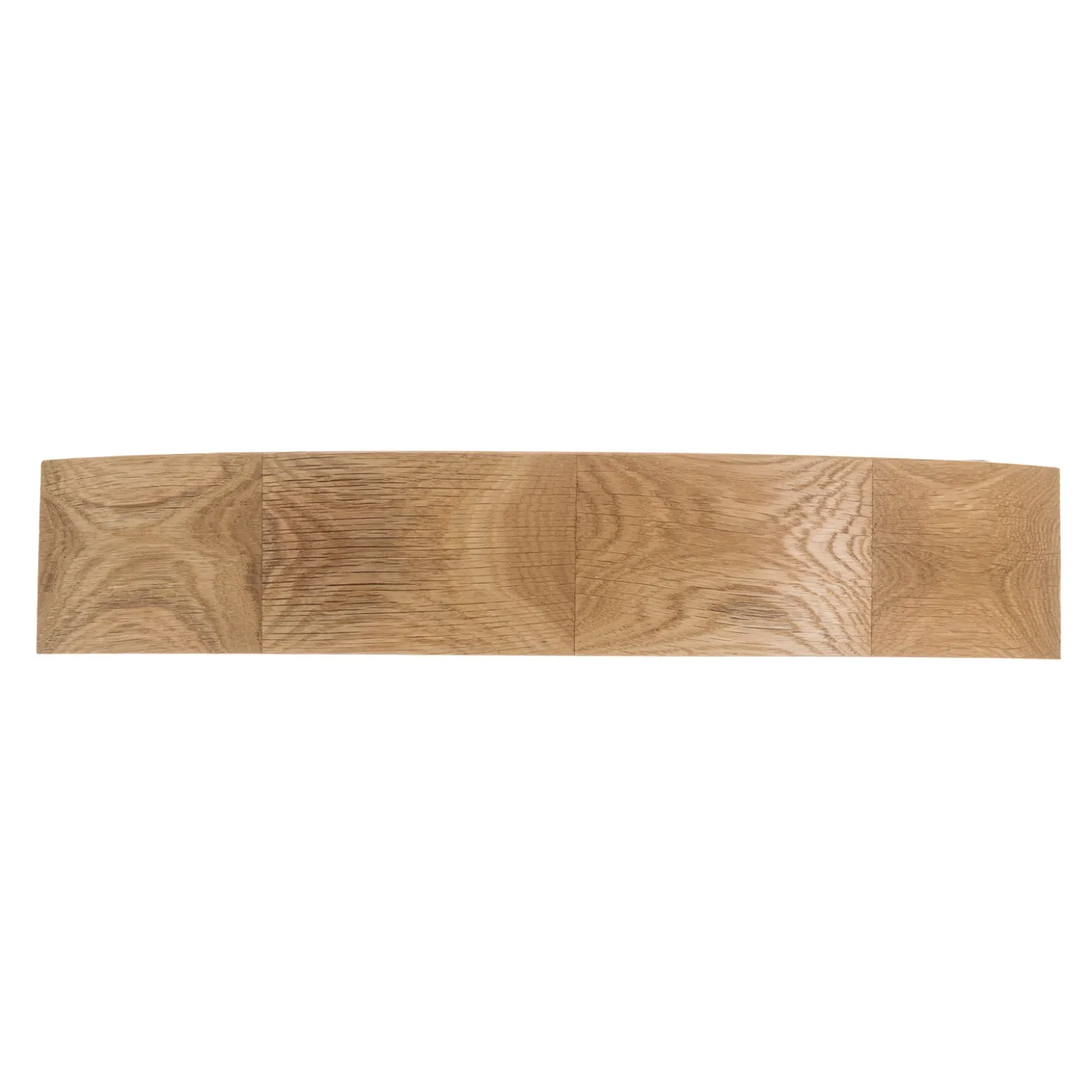 Envostar Aplique de pared Kerio, ancho 40,5 cm, madera de roble