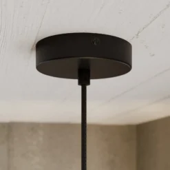 Envostar Lámpara colgante Furn, contrachapado de abedul, 1 luz