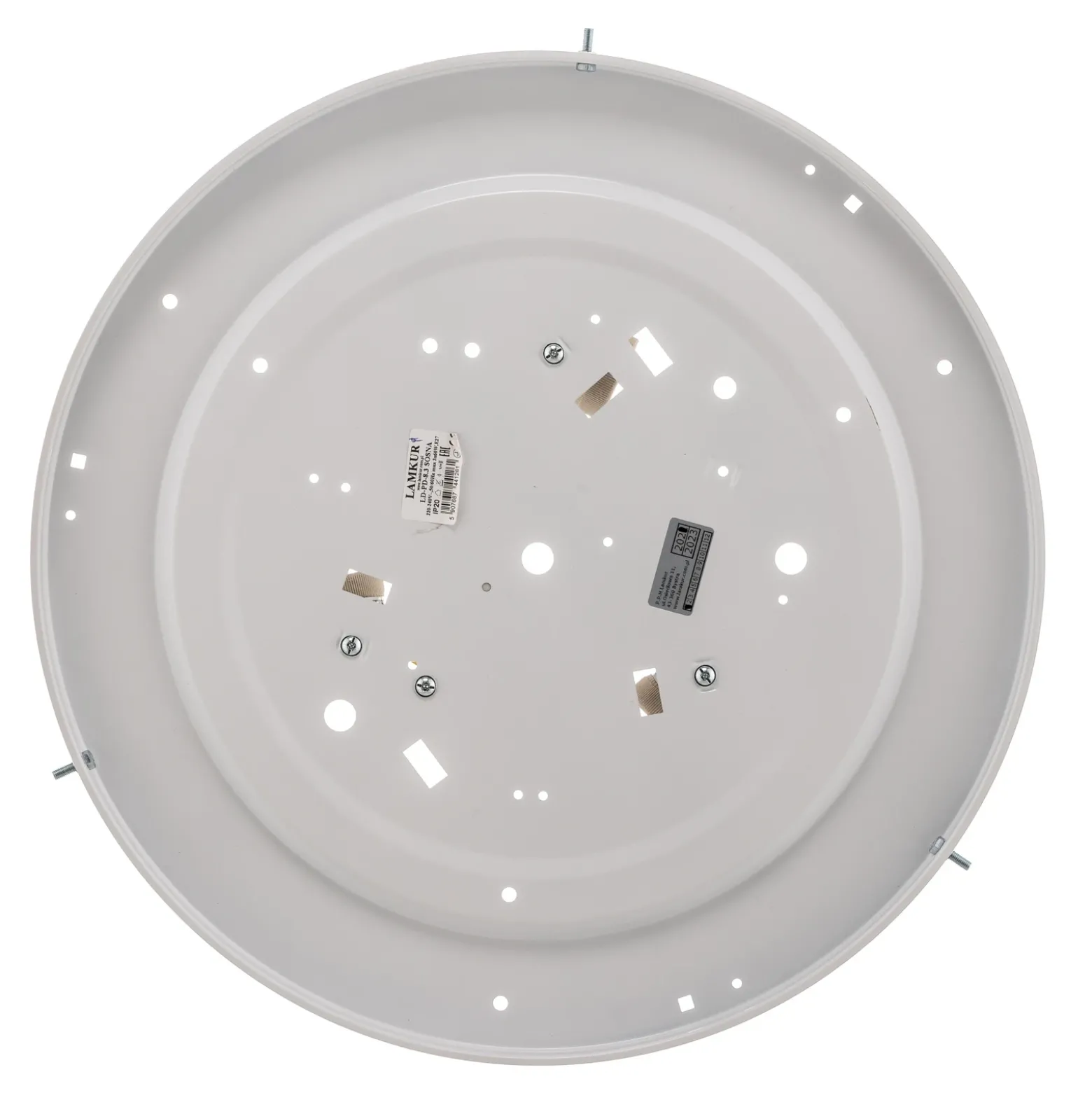 Envostar Zeus lámpara de techo de madera, pino, Ø 47 cm