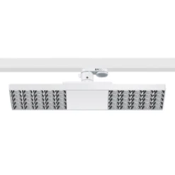 ERCO Jilly 230V 15W oval wide 840 blanco/plata