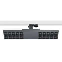 ERCO Jilly 230V 15W oval wide 830 negro/negro