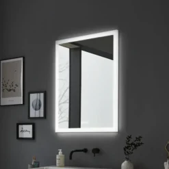 Espejo de pared LED Mirra blanco 60x80 cm IP44 CCT de Paulmann