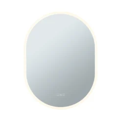 Espejo de pared Paulmann Mirra 80 x 60 cm CCT atenuable blanco