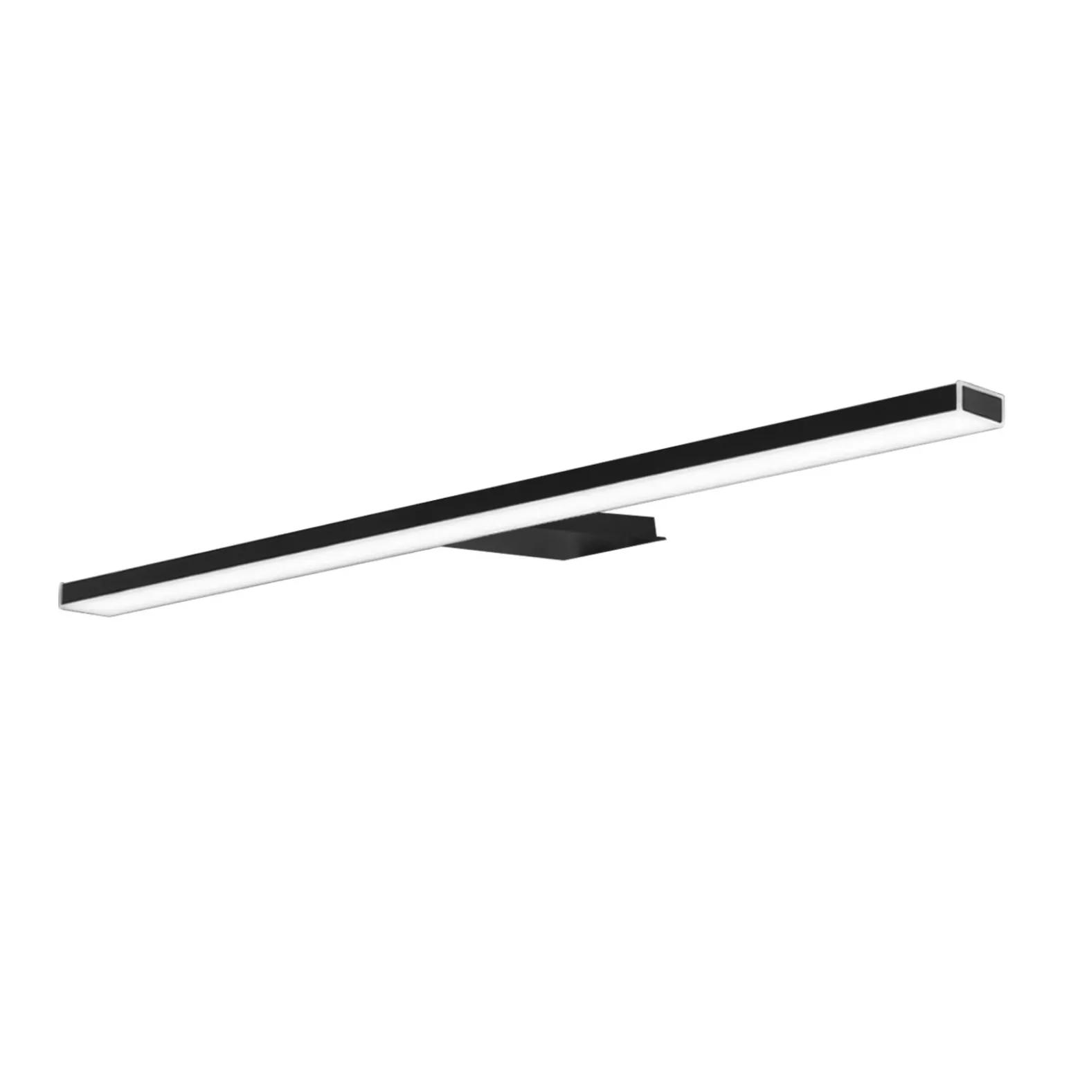 Esther 2 lámpara de espejo LED, negro mate, 50 cm