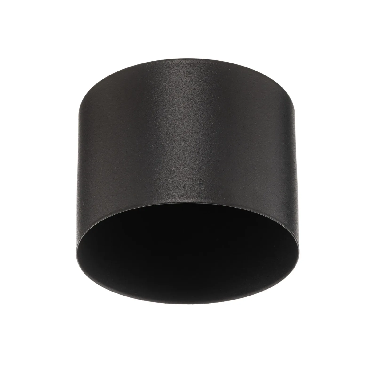 Euluna downlight de techo Chloe, negro, Ø 11,5 cm acero rígido