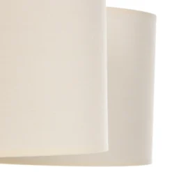 Euluna Lodge plafón, 4 luces, beige
