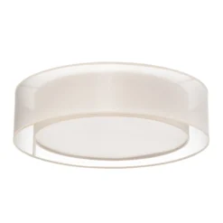 Euluna Tibu plafón, textil, Ø50cm, crudo