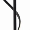Eunice lámpara de pie LED, altura 150 cm, negro, metal