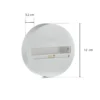 Eutrac Monopoint, montaje en superficie, trifásico, plata
