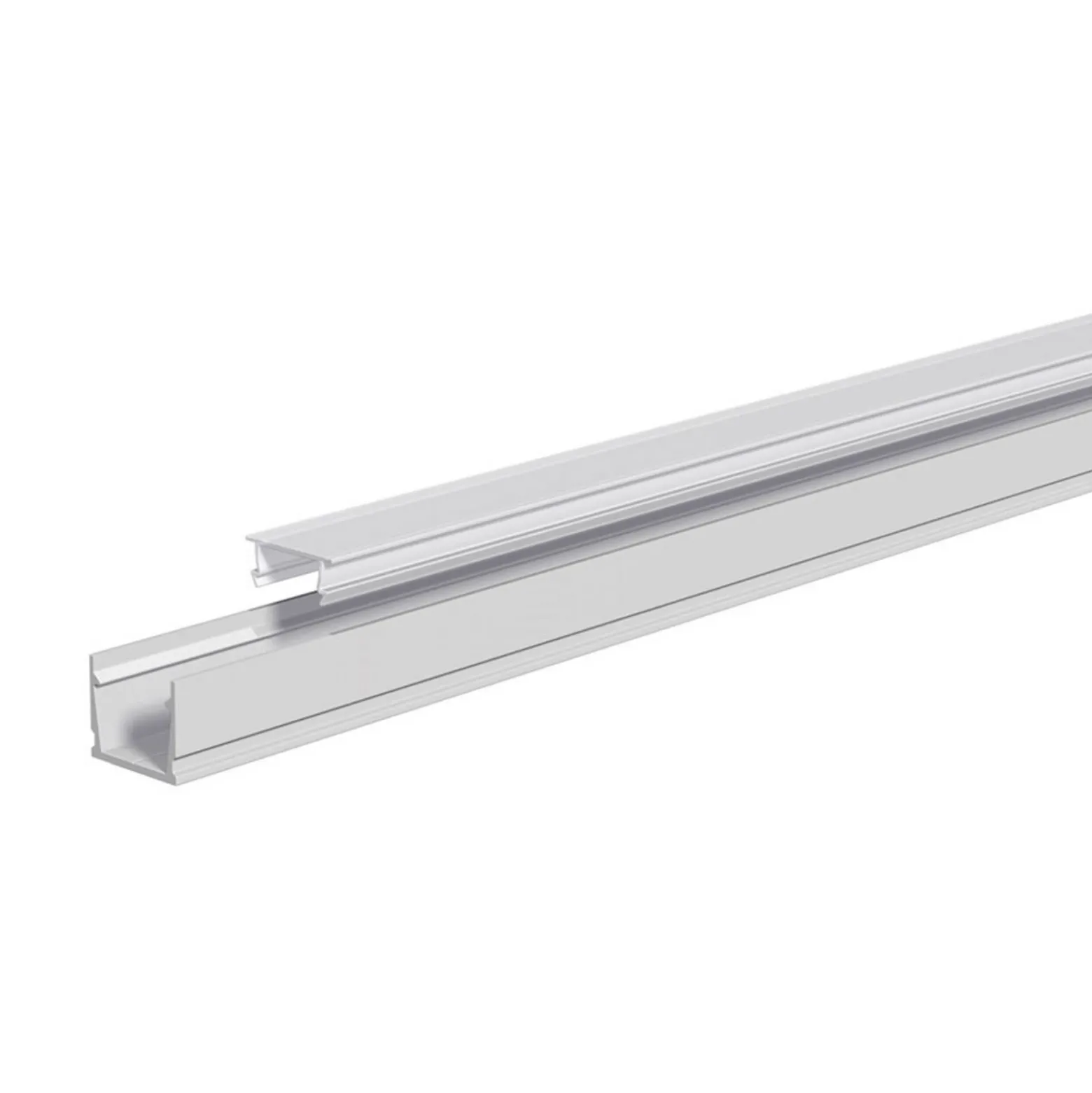 EVN APFLAT7 perfil aluminio 200cm, en U, aluminio