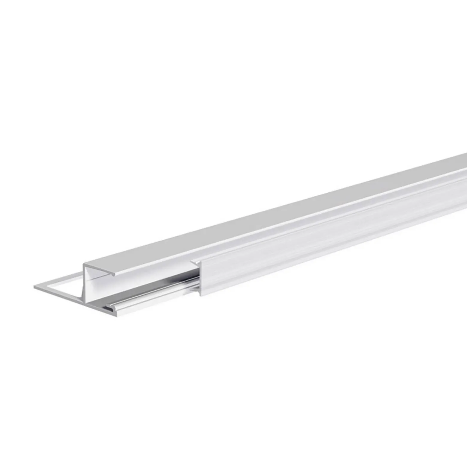 EVN APFL5 perfil baldosa lado 200cmx3,3cm aluminio