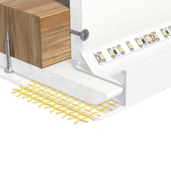EVN APTBH perfil aluminio al techo 100cm blanco