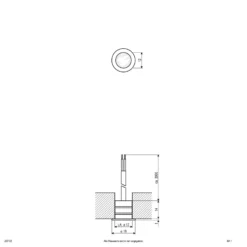 EVN LD2102 empotrada 12V IP68 Ø1,8cm 0,2W 830