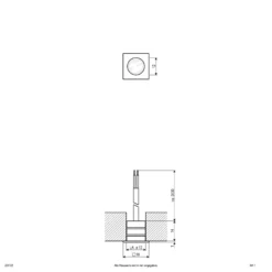 EVN LD4102 empotrada 12V IP68 1,8x1,8cm 0,2W 830