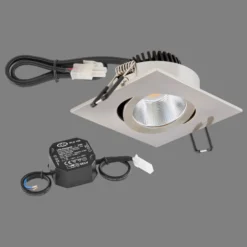EVN PC20 Instalación angular Dimmer de fase 3000K acero inoxidable