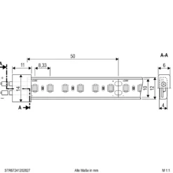 EVN STR6724 Tira LED IP67 5m 72W 2.700K