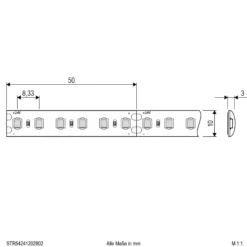 EVN STR5424 Tira LED IP54 5m 72W 3,000K