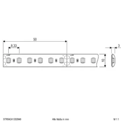 EVN STR5424 Tira LED IP54 5m 72W 4,000K