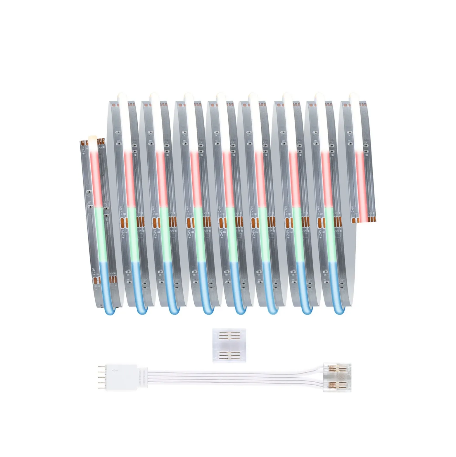 Extensión de tira LED Paulmann MaxLED 500 COB de 2,5 m RGBW