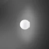 Fabbian Lumi Sfera aplique de vidrio, Ø 9 cm