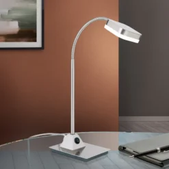 Flexo LED Tobias, mate níquel