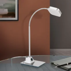 Flexo LED Tobias, mate níquel