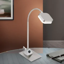 Flexo LED Tobias, mate níquel
