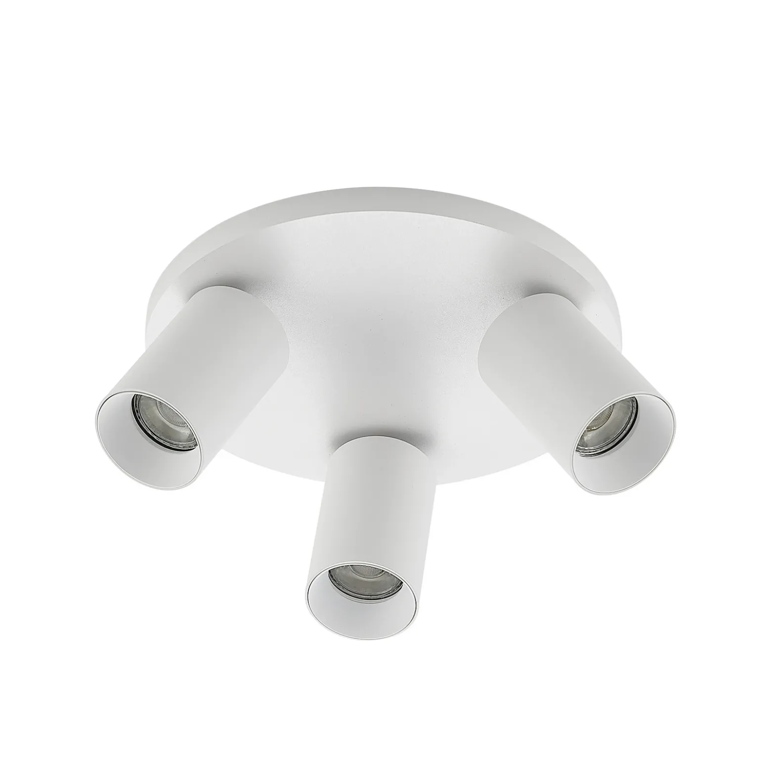 Foco Arcchio Brinja, blanco, redondo, Ø 6 cm, 3 luces, GU10
