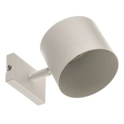 Foco de pared Bot, blanco, móvil