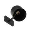Foco de pared Bot, negro, móvil