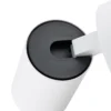 Foco de pared CAN TILT, blanco, Ø 10 cm, metal, interruptor, USB