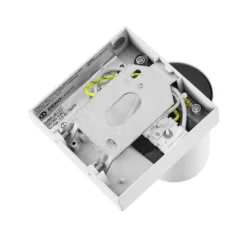 Foco de pared CAN TILT, blanco, 10 x 10 cm, metal, interruptor GU10