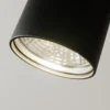 Foco de pared Eye Spot 1 luz, negro