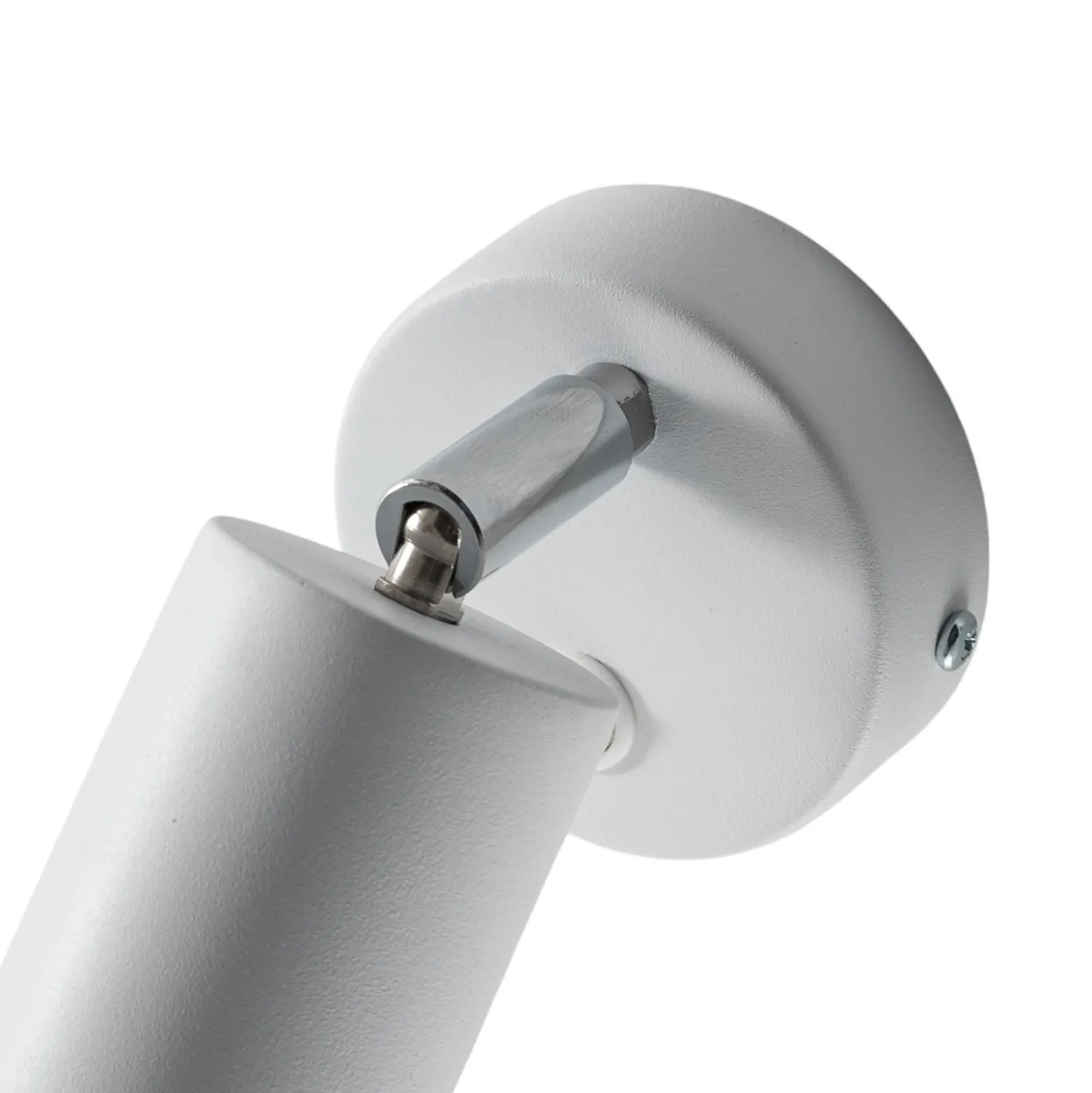 Foco de pared Fun, blanco, 14 cm de altura, regulable, GU10