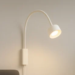 Foco de pared LED recargable Magnetics flex, blanco, atenuable, CCT
