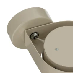 Foco de pared Lili, color crema, Ø 14 cm, GX53