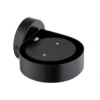 Foco de pared Lili, negro, Ø 14 cm, GX53