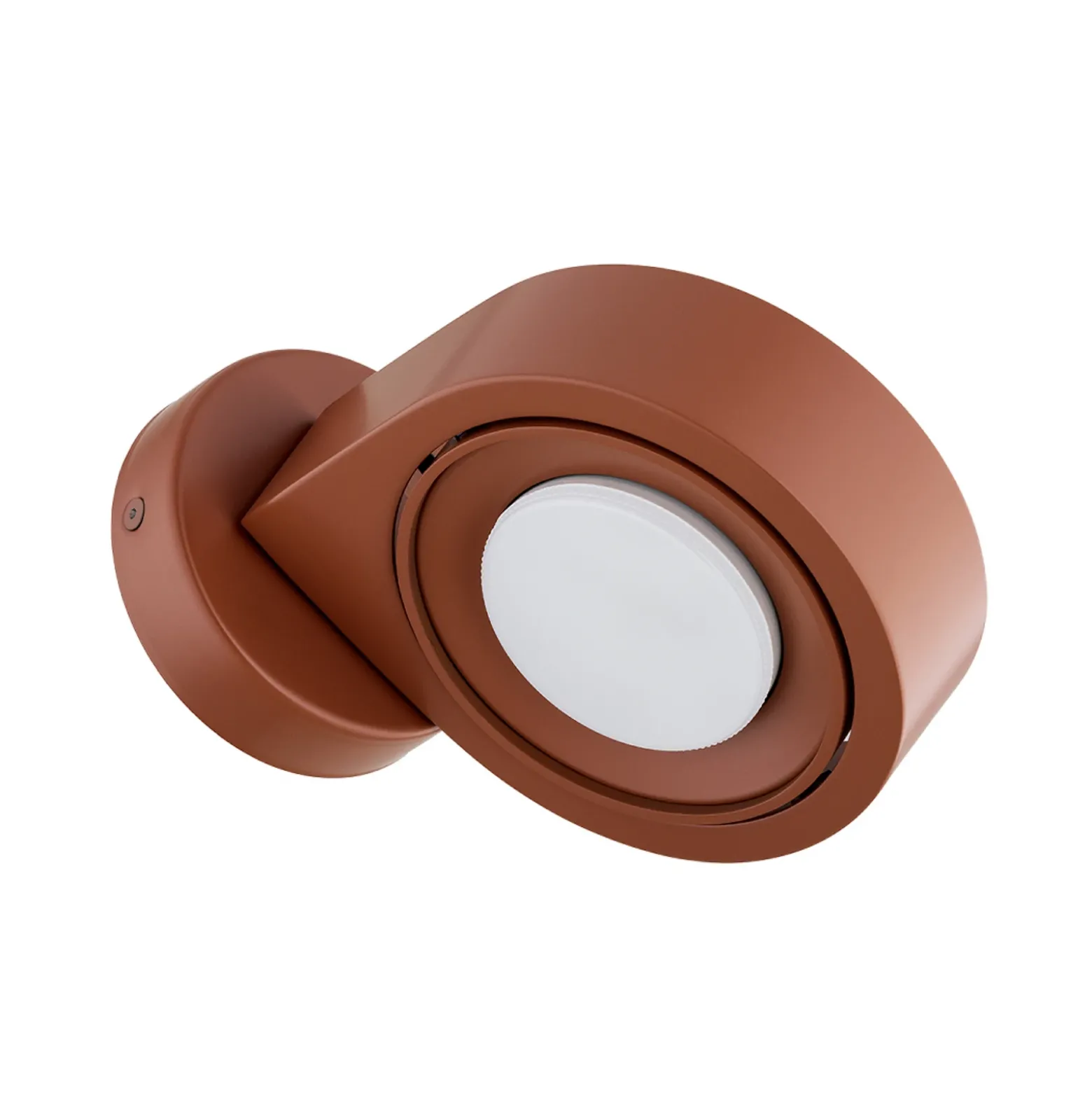 Foco de pared Lili, terracota, Ø 14 cm, GX53