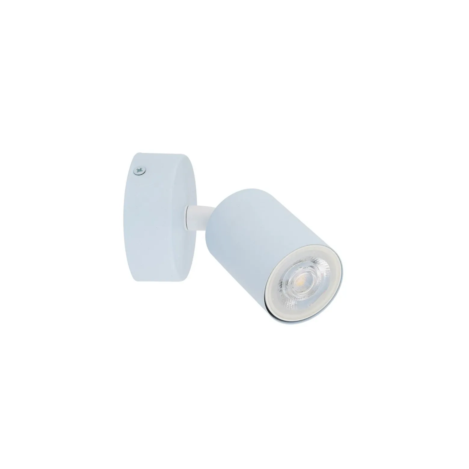 Foco de pared Livia, azul, 13 cm, metal, regulable, GU10