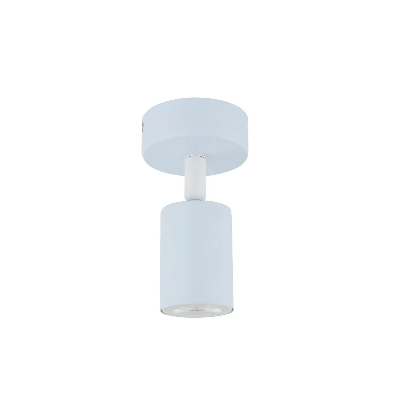 Foco de pared Livia, azul, 13 cm, metal, regulable, GU10