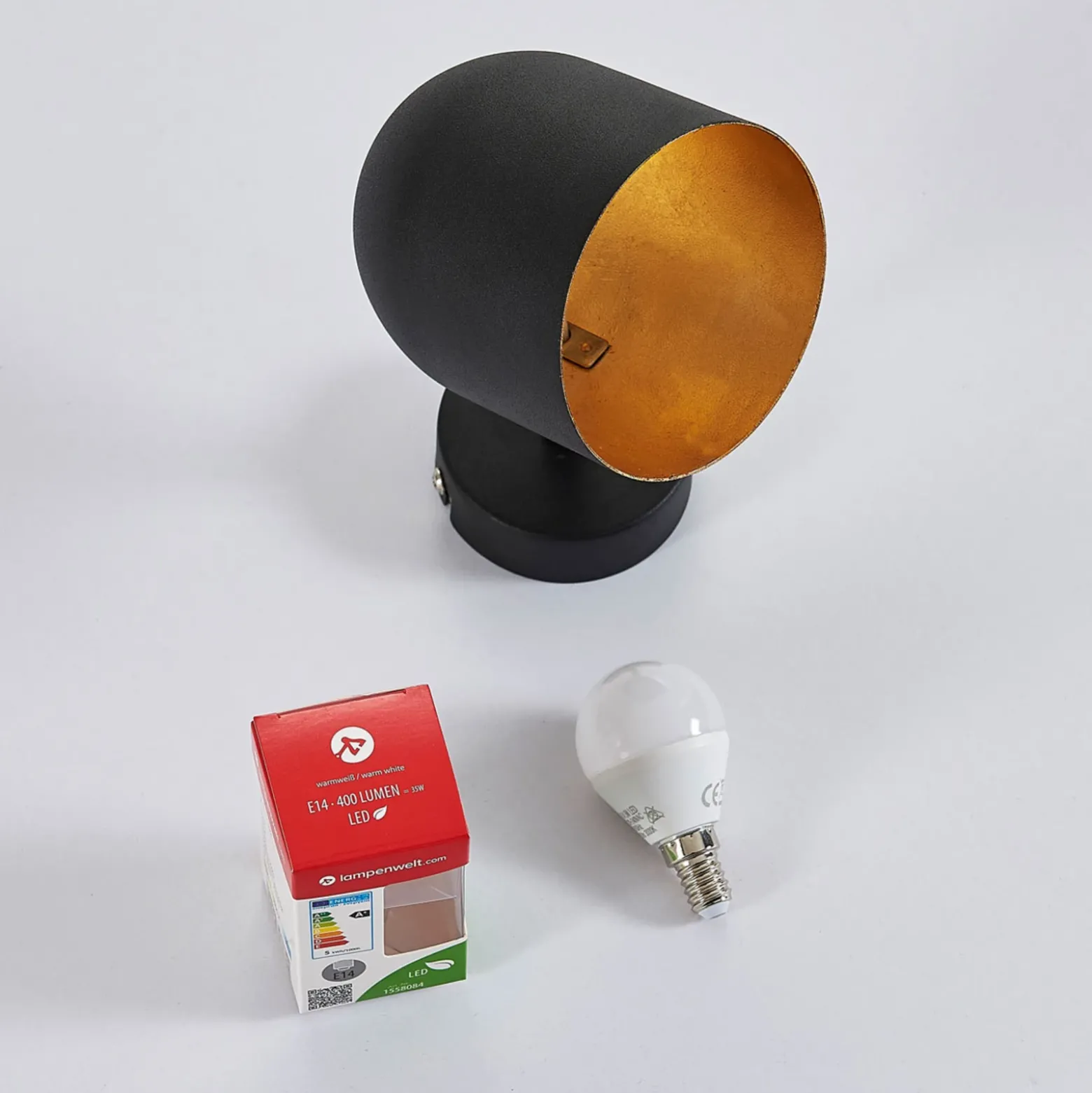 Foco de pared Morik, de 1 luz