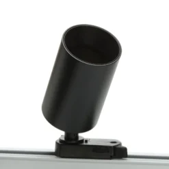 Foco de riel Arcchio Brinja, negro, Ø 6 cm, trifásico