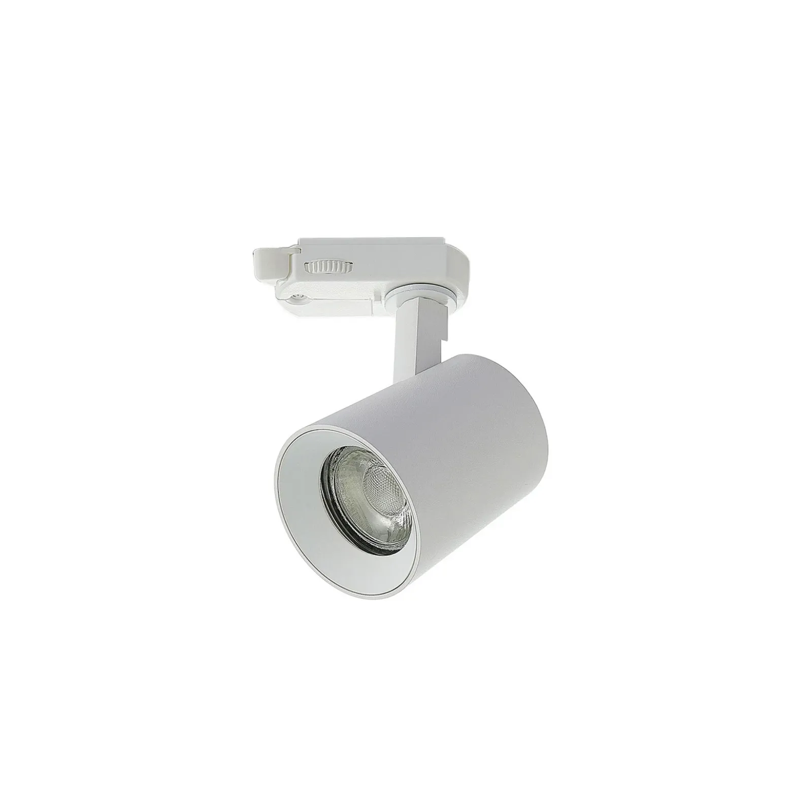 Foco de riel Arcchio Iavo, blanco, 13 cm, trifásico, GU10