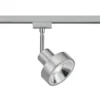 Foco de riel DUOline 780701, Ø 11 cm, níquel, 2 fases, GU10