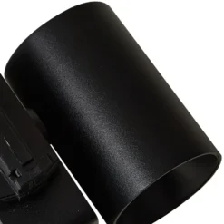 Foco de riel LED Lindby Linaro/Brinja, negro, 1 fase