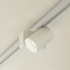 Foco de riel LED Lindby Linaro/Brinja, blanco, 1 fase