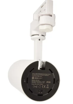Foco de riel LED Lucea trifásico 15 W blanco