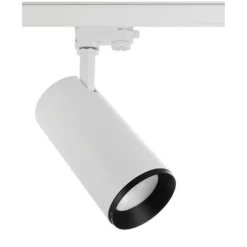 Foco de riel LED Lucea trifásico 30 W blanco