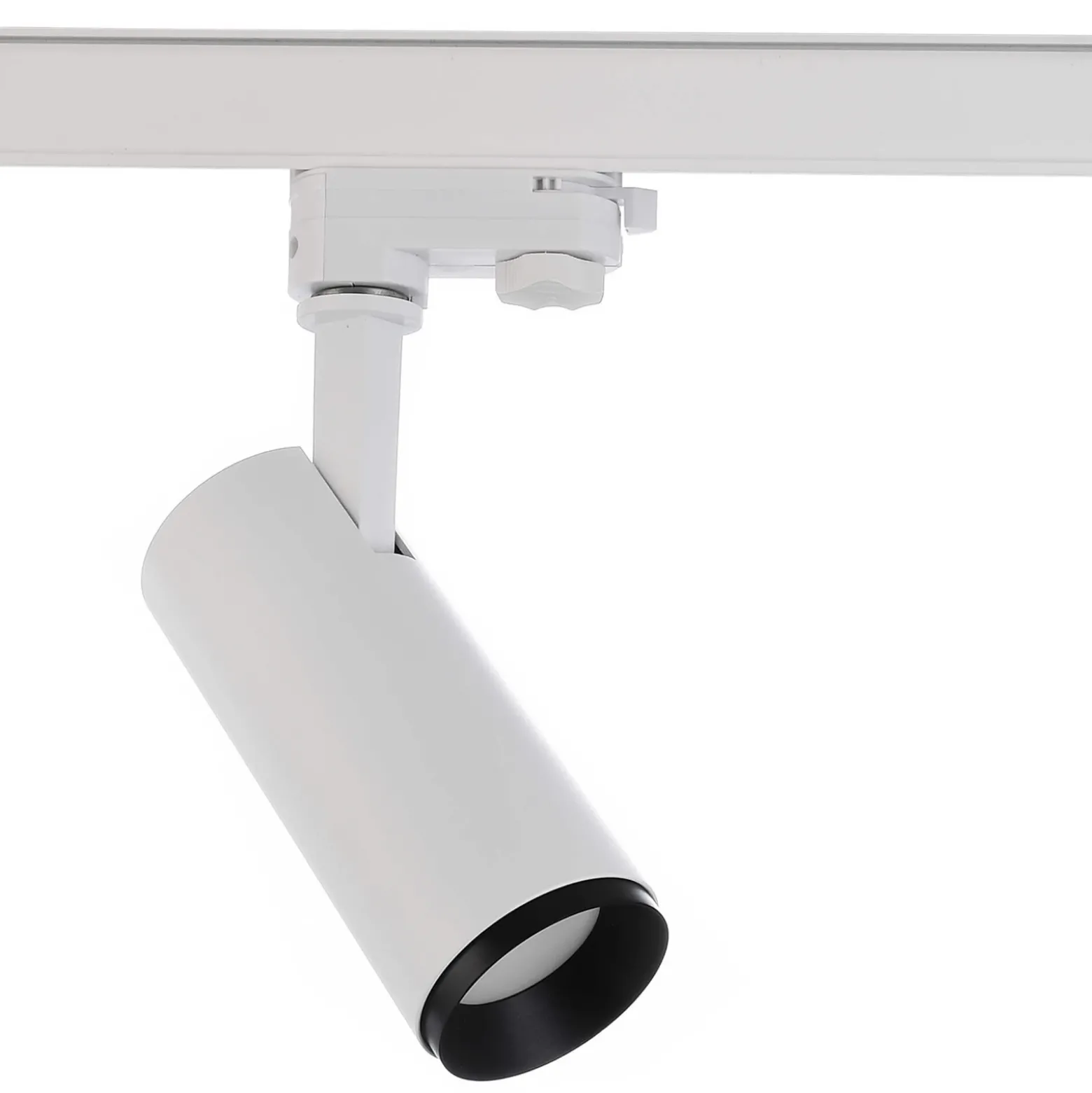 Foco de riel LED Lucea trifásico 10 W blanco