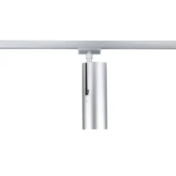 Foco de riel LED Paulmann URail Theron, cromado, 3000 K, Ø 6 cm